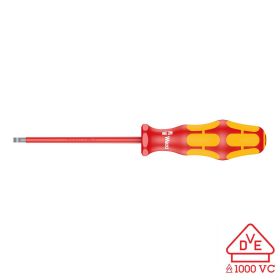 Wera 05006121001 Kraftform Plus VDE 160i Slotted Insulated Screwdriver