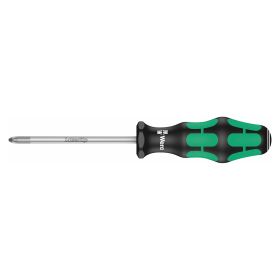 Wera Kraftform Screwdriver: Pozidriv PZ1 x 80mm (With LaserTip)