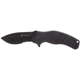 Smith & Wesson 3.5" Black Ops Recurve Folding Knife