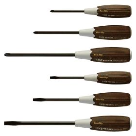 Vessel WOOD-COMPO Non-Slip Screwdriver 6PC. Set