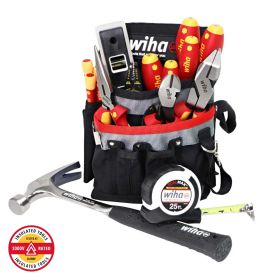 Wiha Insulated Apprentice Electrician's Tool Kit (16 Piece Set)