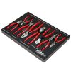 Wiha Classic Grip Pliers and Cutters Tray Set (8 Piece Set)