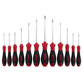 Wiha SoftFinish Cushion Grip Torx Screwdriver Set T5 to T40 (12 Piece Set)