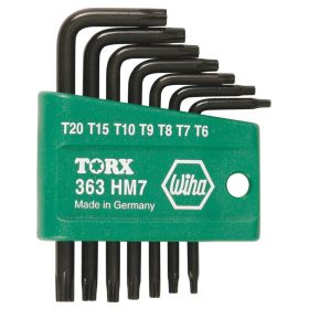 Wiha Torx L-Key Short Arm Set (7 Piece Set)