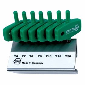 Wiha Torx Wing Handle Set in Stand (7 Piece Set)