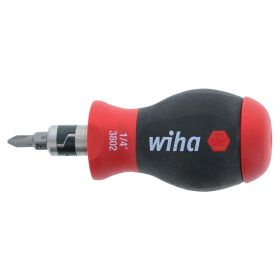 Wiha 14-in-1 SoftFinish Stubby Bit Holder: Slotted/Phillips/Square Drivers