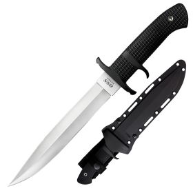 Cold Steel OSS Subhilt Fighter 8-1/4" Double Edge Fixed Blade Kraton Handle (Secure-Ex Sheath)