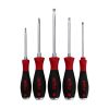 Wiha SoftFinish Extra Heavy Duty Slotted and Phillips Screwdriver (5 Piece Set)