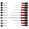 Wiha SoftFinish Extra Heavy Duty Slotted/Phillips Screwdriver Set (10 Piece Set)