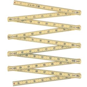 Wiha MaxiFlex 2-Meter Folding Combination Metric/Inch Ruler