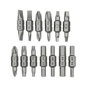 Wiha Double End Bit Reload Set for Tradesman 26-In-1 Ultra Driver (13 Pack)