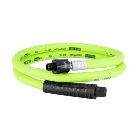 Flexzilla Heavy Duty Lightweight Whip Hose with Ball Swivel 3/8" x 4'