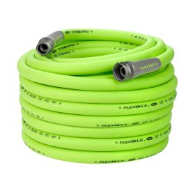 FlexzillaÂ® Garden Hose 5/8" x 100' 3/4" - 11 1/2 GHT Fittings ZillaGreenÂ®