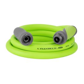 FlexzillaÂ® SwivelGripÂ® Garden Lead-in Hose 5/8" x 10' 3/4" - 11 1/2 GHT Fittings ZillaGreenÂ®