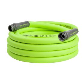 FlexzillaÂ® Garden Hose 5/8" x 25' 3/4" - 11 1/2 GHT Fittings ZillaGreenÂ®