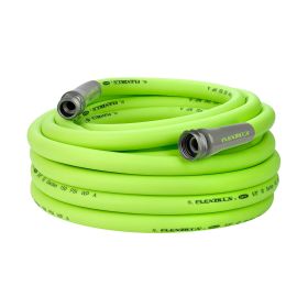 FlexzillaÂ® Garden Hose 5/8" x 50' 3/4" - 11 1/2 GHT Fittings ZillaGreenÂ®