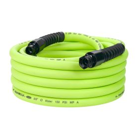 FlexzillaÂ® Pro Water Hose 5/8" x 50' 3/4" - 11 1/2 GHT Fittings ZillaGreenÂ®