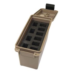 MTM Tactical Mag Can -for 10 Double Stacked Handgun Mags Dark Earth