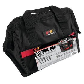 Performance Tool 12" Heavy Duty Tool Pouch with 3 Pockets