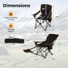 Folding Camping Lounge Chair with Footrest for Camping