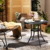 32*32*29" Outdoor Cast Aluminum Round Dining Table